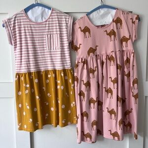 Tea brand dresses-Short sleeve. Size 8.